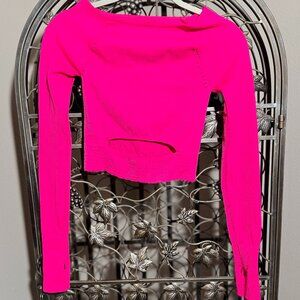 Free Movement Vibrant Pink Long Sleeve Shirt for Girls - NWOT's